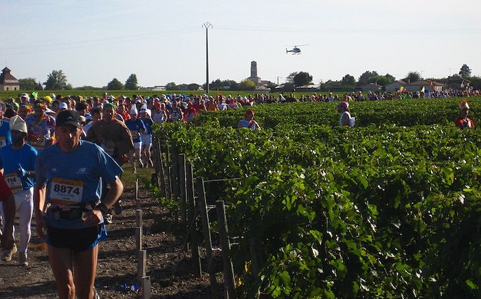 Calendrier competition course à pied running triathlon trail vin vignes bordeaux medoc chateaux