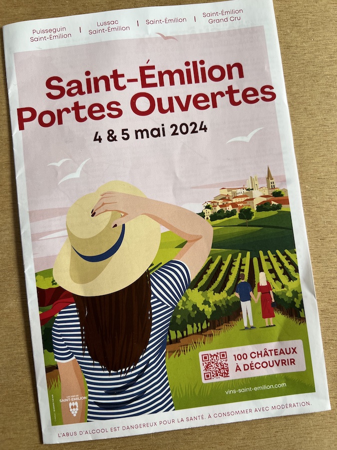 Portes ouvertes we week end Saint emilion 4 5 mai 2024 vignobles et vins dégustations visites evenements