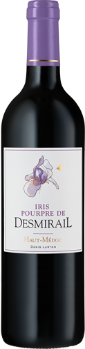 Bottle-Château-desmirail-Iris-Pourpre-rouge